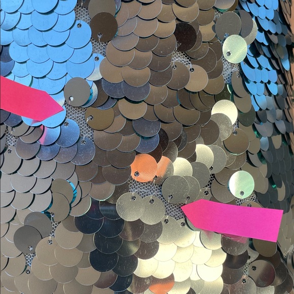 Free People Shimmering Green Sequin Dress - Picture 10 of 16